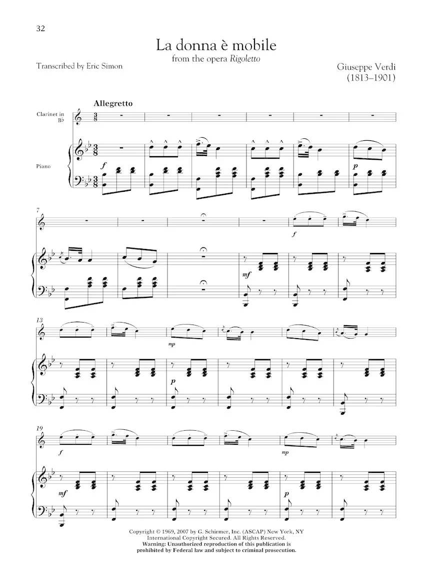 The Clarinet Collection (Easy to Intermediate Level) - Image 4