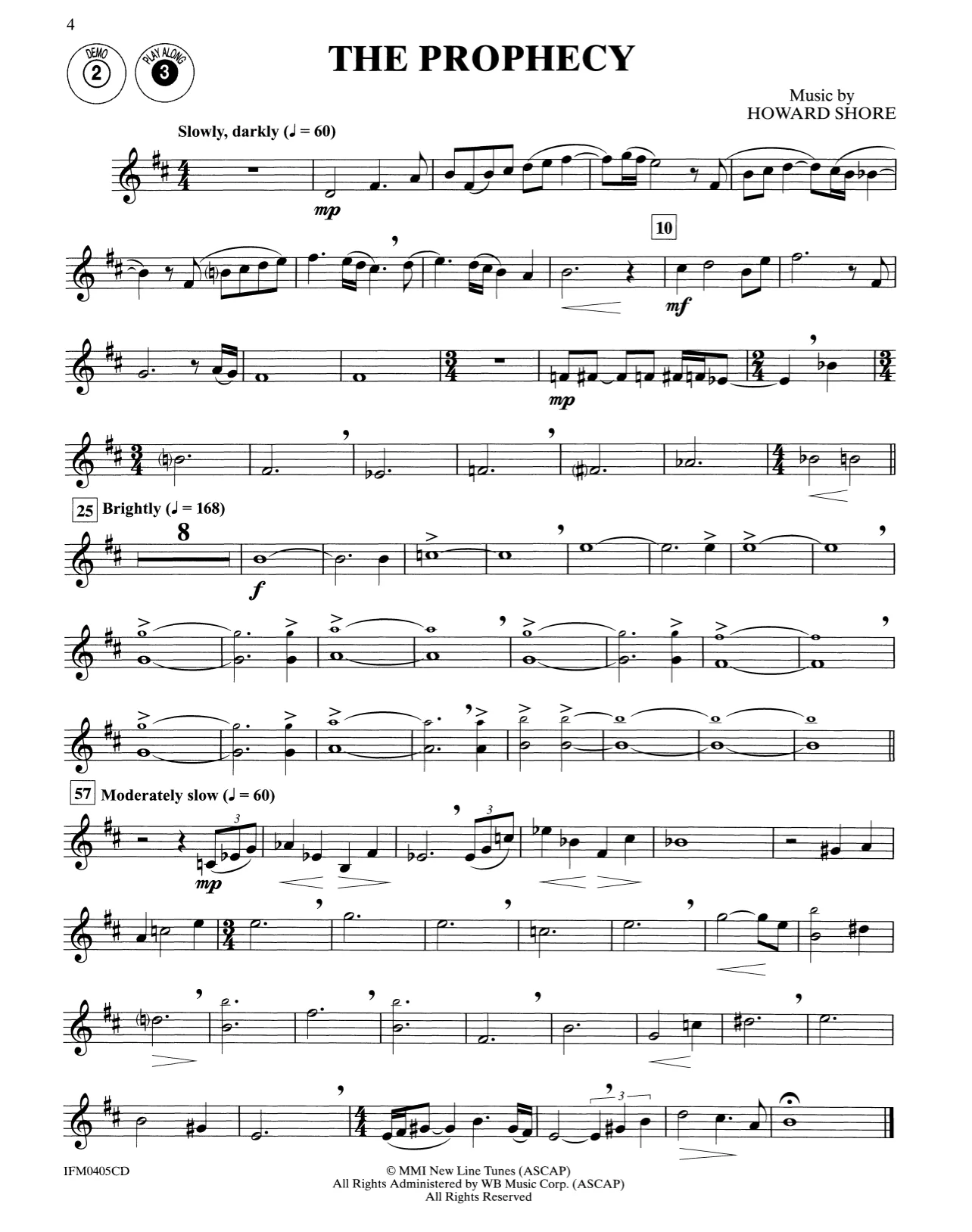 Lord of the Rings Instrumental Solos, Clarinet - Image 3