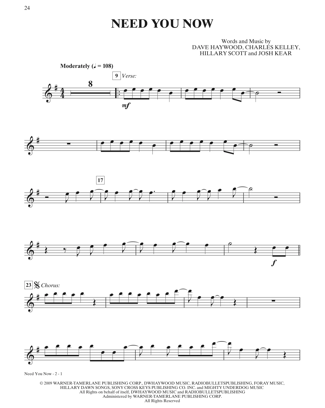 Pop & Rock Hits Instrumental Solos, Alto Saxophone - Image 4